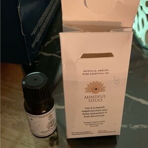 Mystical Arruda Pure Essential Oil - Black and White